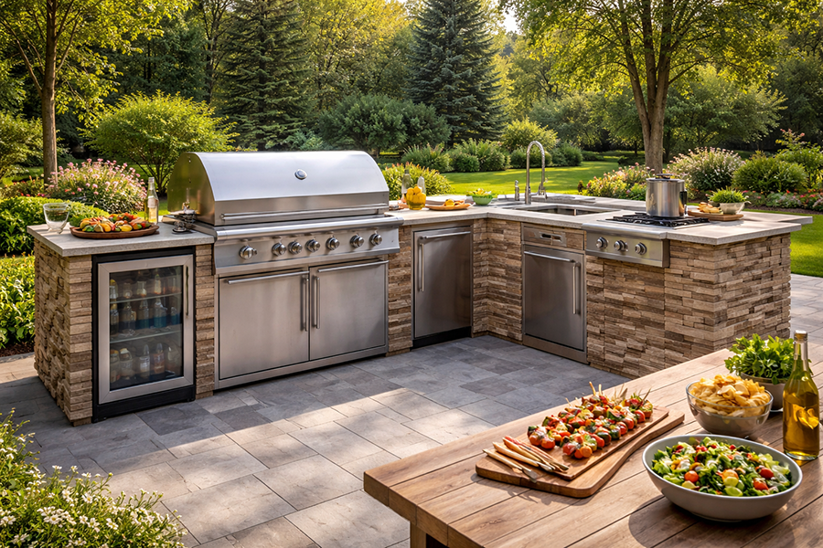 Premium exterior kitchen design