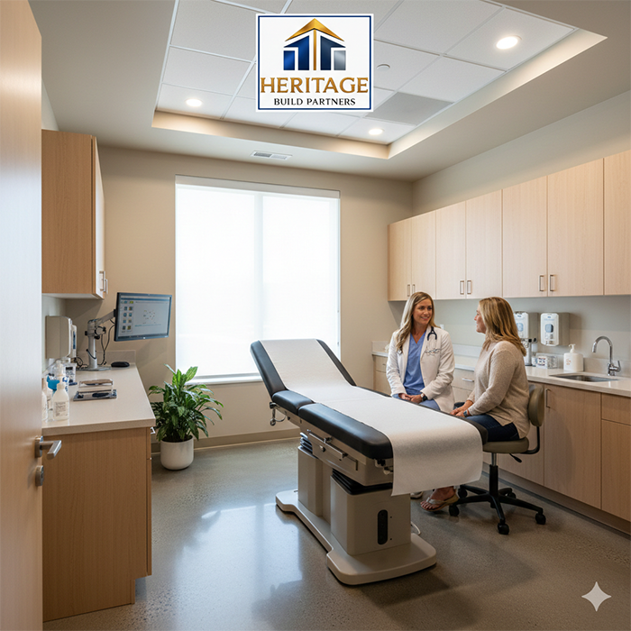 Commercial build-out healthcare